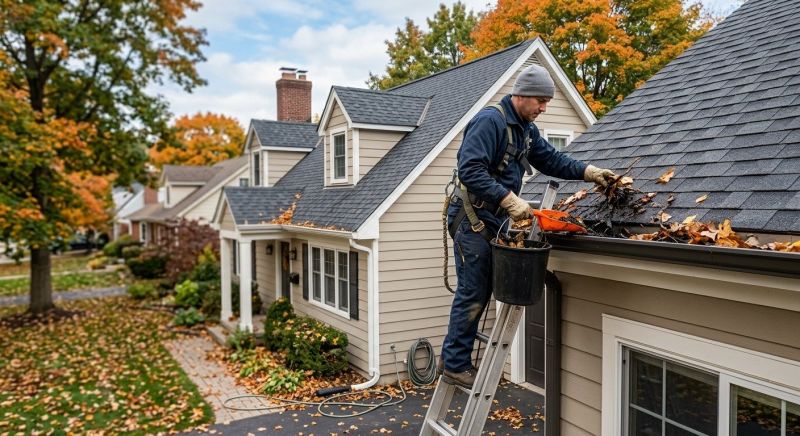 Clogged Gutter Clearing in Bergen County, NJ