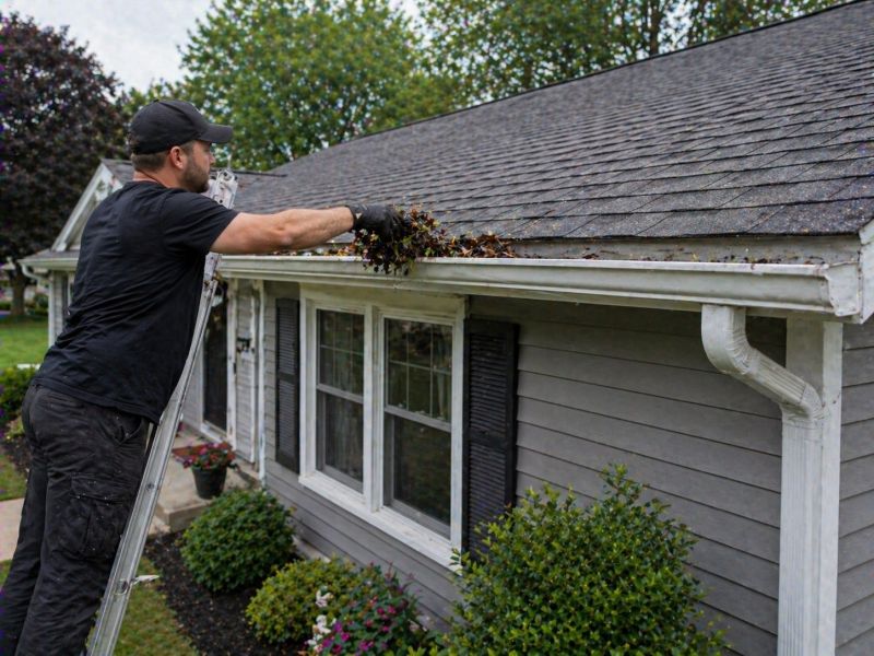 Eavestrough Clearing in Fredericksburg, VA
