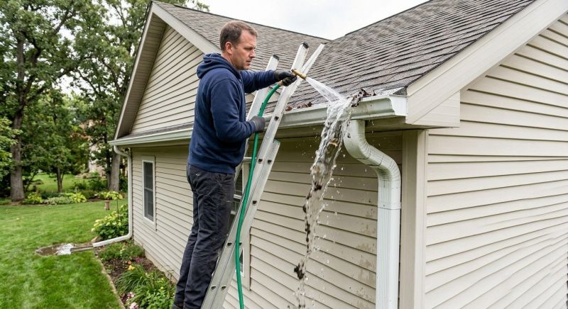 Gutter Blockage Removal in Pittsburgh, PA