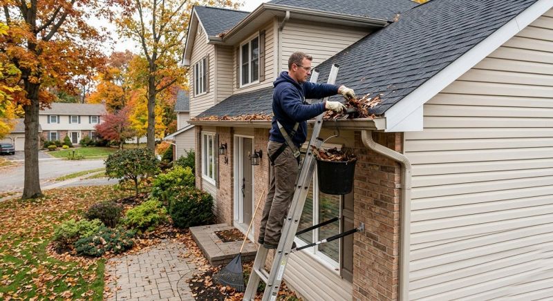 Gutter Leaves Removal in Rochester, NY