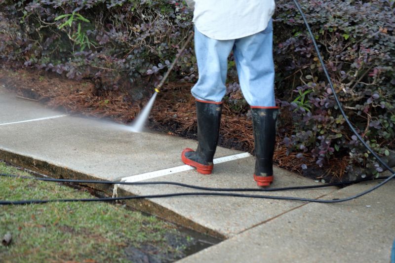Products For Sidewalk Powerwashings in use