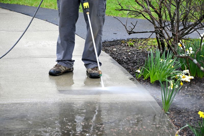 Clean Sidewalks in Urban Areas